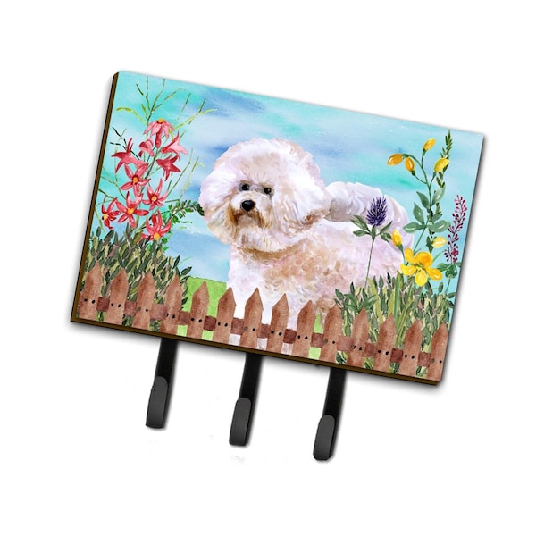 Carolines Treasures Bichon Frise No.2 Spring Leash or Key Holder CK1267TH68 - main
